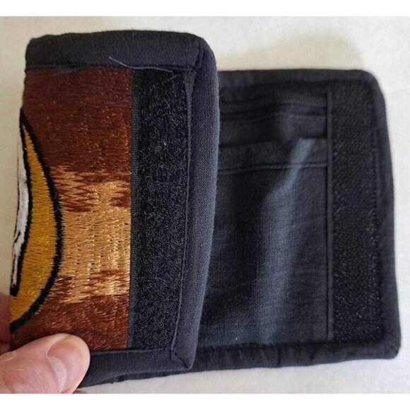 New Grateful Dead Skull Wallet Trifold Brown & Yellow Steal Your Face Licensed - Picture 5 of 5